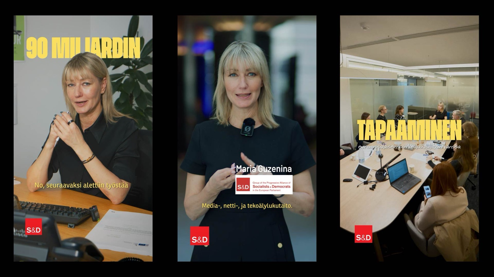 European Parliament social media content